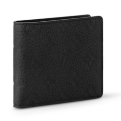 Louis Vuitton Wallet Leather Multiple Monogram Taurillon Men's