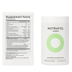 Nutrafol Women's Hair Growth Supplements 120 Capsules - 1 Month Supply