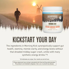 Roundhouse Provisions Morning Kick Strawberry Lemonade 30 Serving 9.1 oz (Pack of 2)